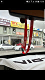 Tofaş Opar Dikiz Ayna Süsü Kırmızı (Ayna İpi/Askısı)