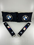 Bmw Boyun Yastığı Emniyet Kemer Pedi Siyah Bmw