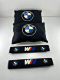 Bmw Boyun Yastığı Emniyet Kemer Pedi Siyah Bmw