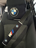 Bmw Boyun Yastığı Emniyet Kemer Pedi Siyah Bmw