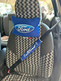 Ford Boyun Yastığı Emniyet Kemer Pedi Mavi