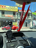 Motul Oto Konfor Seti (Boyun Yastığı, Kemer Pedi, ayna ipi, cam süsü 6 parça)