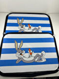 Baskılı Yan Cam Perde Aksesuar ’Bugs Bunny’ (Tüm Otolara Uygundur.)