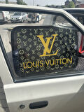 Baskılı Yan Cam Perde Aksesuar ’LOUIS VUITTON’ (Tüm Otolara Uygundur.)