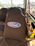 Ford Baskılı Oto Servis Kılıfı Siyah