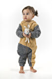 Welsoft Peluş Unisex Kışlık Bebek Takımları Çocuk Giyim Bebek Kıyafeti Çocuk Kostümü welsoft takım