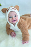 Welsoft Peluş Unisex Fermuarlı Kışlık Bebek Uyku Tulumu Bebek Tulumu Çocuk Tulumu Çocuk Kostümü