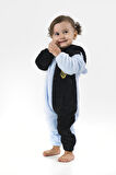 Welsoft Peluş Unisex Fermuarlı Kışlık Bebek Uyku Tulumu Bebek Tulumu Çocuk Tulumu Çocuk Kostümü