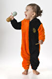 Welsoft Peluş Unisex Fermuarlı Kışlık Bebek Uyku Tulumu Bebek Tulumu Çocuk Tulumu Çocuk Kostümü
