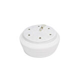 Talebe Sarığı-Beyaz Kumaş-Beyaz Takke-Yuvarlak Sarım-Kuş Gözlü-5 metre