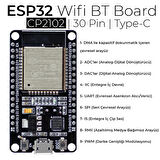 ESP32 ESP-32S WiFi IoT Geliştirme Kartı Temel Başlangıç Seti