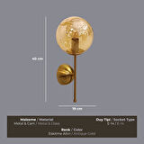 Lunara Eskitme Gold Aplik