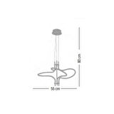 Clarita 3 Renkli Led Avize
