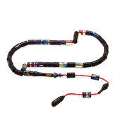 Sistemli Kesme Kesim Mini Boy Bonibon Ateş Kehribar Tesbih