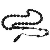 Sistemli Her Bir Tanesi Usta işçilikli Halka İmameli Beyzi Kesim Sedefli Siyah Katalin Tesbih