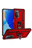Huawei Nova 9 SE Kılıf Yüzüklü Standli Tank Kapak