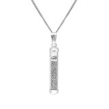 Zarif Tasarım 925 Ayar Gümüş Cevşen Kolye