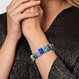 El İşçiliği Murano Cam Sanatı Çakra Tasarım Rolex Kadın Bileklik