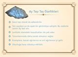 Makrome Örgülü Basic Model Ay Taşı Doğaltaş Kadın Bileklik