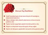 Makrome Örgülü Basic Model Mercan Doğaltaş Kadın Bileklik