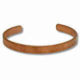 Erkek Bakır Bileklik - İsme Özel Yazılı - Esnek Yapılı

