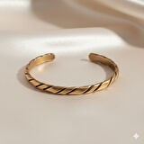 Kadın Bakır Bileklik - Otantik Burma Tasarım - Ayarlanabilir Yapı