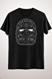 Erkek Siyah Tie Fighter Calavera