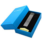 Kişiye Özel İsim Yazılı Şık Kutulu Füme Renk Jandarma Model Manyetorlu Çakmak