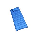 TİM-18 350 GRELYAF DOLGULU YASTIKLI BATTANİYE TİPİ UYKU TULUMU MAVİ