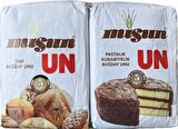 Misun - 5 Kg Tam Buğday Unu ve 5 Kg Pastalık Kurabiyelik Buğday Unu - 2 li Ekonomik Ürün
