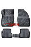 Ford Focus 2 2005-2010 3d Havuzlu Paspas Siyah