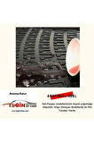 Ford Focus 2 2005-2010 3d Havuzlu Paspas Siyah