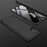 Samsung Galaxy M51 Kılıf 3 Parça Slim Sert Silikon Kapak AYS