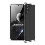 Samsung Galaxy S21 Plus Kılıf 3 Parça Slim Sert Silikon Kapak AYS