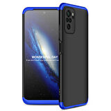 Xiaomi Redmi Note 10 Kılıf 3 Parça Slim Sert Silikon Kapak AYS