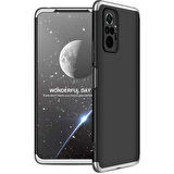 Xiaomi Redmi Note 10 Pro Kılıf 3 Parça Slim Sert Silikon Kapak AYS