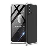 Oppo A74 4G Kılıf 3 Parça Slim Sert Silikon Kapak AYS