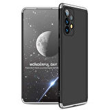Samsung Galaxy A73 Kılıf 3 Parça Slim Sert Silikon Kapak AYS