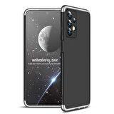 Samsung Galaxy A23 Kılıf 3 Parça Slim Sert Silikon Kapak AYS