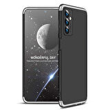Samsung Galaxy M23 Kılıf 3 Parça Slim Sert Silikon Kapak AYS