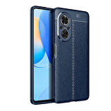Huawei Nova 9 SE Kılıf Deri Görünümlü Slim Silikon 