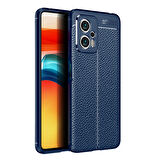 Xiaomi Poco X4 GT Kılıf Deri Görünümlü Slim Silikon 