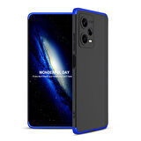 Xiaomi Redmi Note 12 Pro 5G Kılıf 3 Parça Slim Sert Silikon Kapak AYS