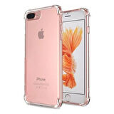 Apple iPhone 8 Plus Anti Şok Darbe Emici Şeffaf Silikon Kılıf