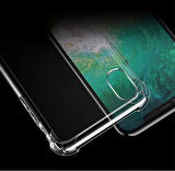 Apple iPhone XS Max 6.5 Anti Şok Darbe Emici Şeffaf Silikon Kılıf