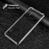 Huawei Mate 20 Pro Anti Şok Darbe Emici Şeffaf Silikon Kılıf