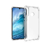Huawei P30 Lite Anti Şok Darbe Emici Şeffaf Silikon Kılıf