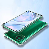 Huawei P40 Lite Anti Şok Darbe Emici Şeffaf Silikon Kılıf