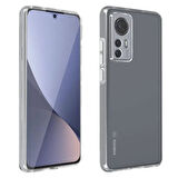 Xiaomi Mi 12 Kılıf 360 Şeffaf Ön Arka Korumalı Şeffaf Silikon