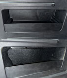 Ford Courier (2014-2024) Trim Ses Önleyici Konfor/İzolasyon Set - Siyah